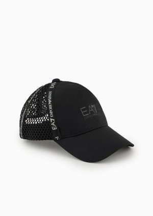 Black Emporio Armani Caps | EA7-SN59729