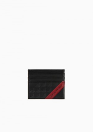 Black Emporio Armani Card Holders | EA-SN59269