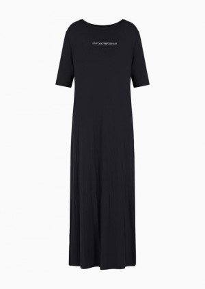 Black Emporio Armani Cover-ups | EA-SN57085