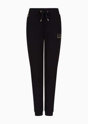 Black Emporio Armani Evolution Leggings | EA7-SN59556