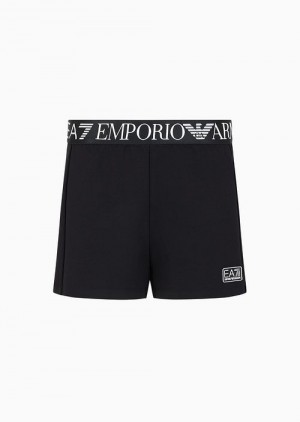 Black Emporio Armani Shorts | EA7-SN59560