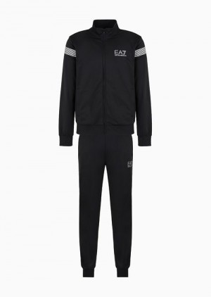 Black Emporio Armani Tracksuits | EA7-SN59916