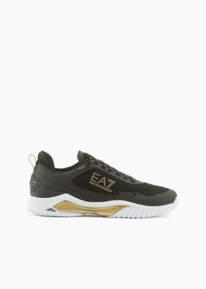 Green Emporio Armani Tennis Hard Sneakers | EA7-SN59741