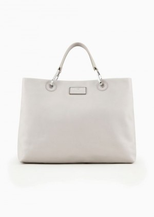 Ice Emporio Armani Asv Medium Ecological Leather Myea Shopper Bag | EA-SN57337