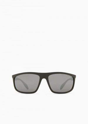 Pattern Emporio Armani Men’s Aviator Sunglasses | EA-SN59415