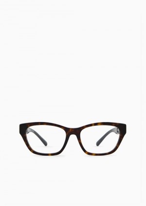 Pattern Emporio Armani Women’s Cat-eye Glasses | EA-SN57711