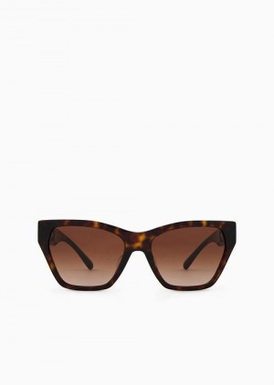 Pattern Emporio Armani Women’s Cat-eye Sunglasses | EA-SN57773