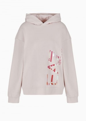 Pink Emporio Armani Hoodies | EA7-SN59588