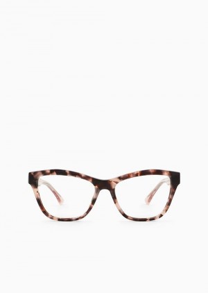 Pink Emporio Armani Women’s Cat-eye Glasses | EA-SN57710