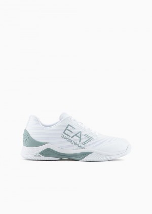 Water Emporio Armani Tennis Tech Clay Sneakers | EA7-SN59792