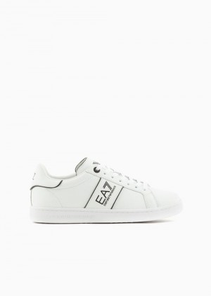 White Emporio Armani Ea7 Classic Sneakers | EA7-SN59744