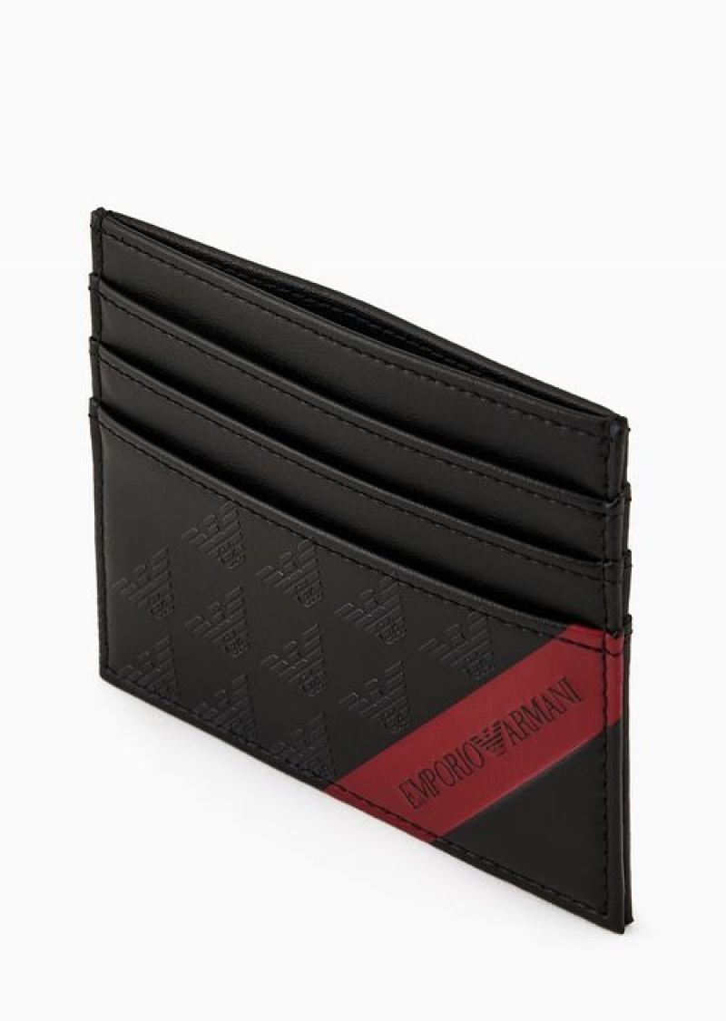 Black Emporio Armani Card Holders | EA-SN59269