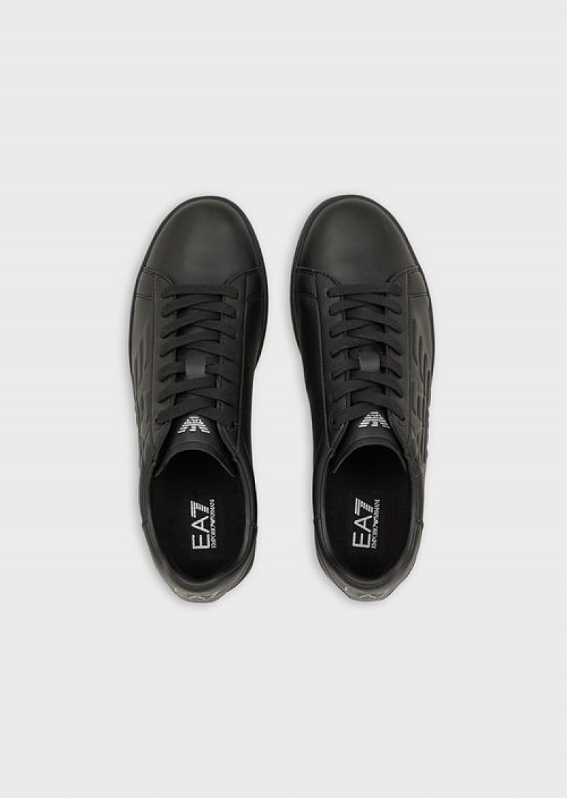 Black Emporio Armani Ea7 Classic Cc Sneakers | EA7-SN59752