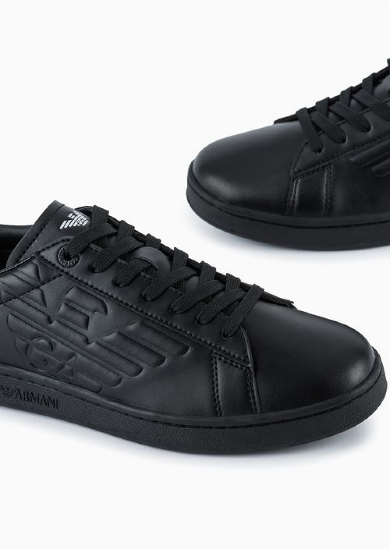 Black Emporio Armani Ea7 Classic Cc Sneakers | EA7-SN59752