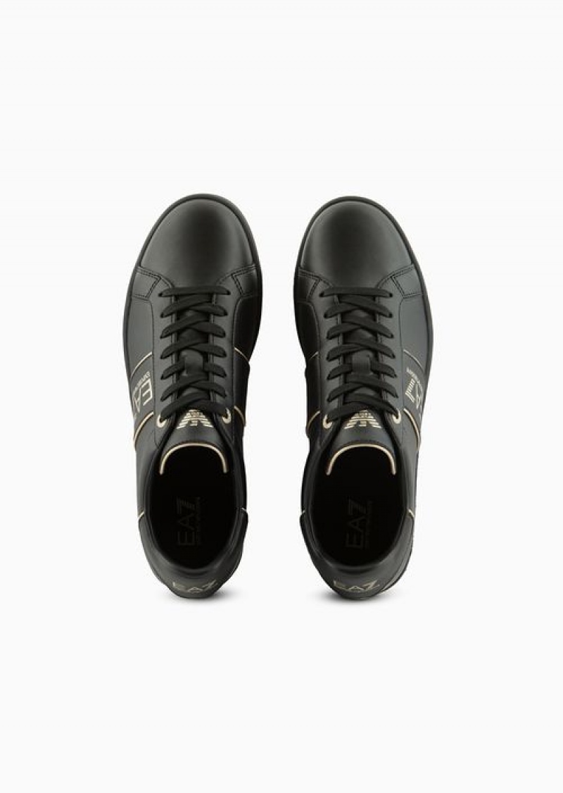 Black Emporio Armani Ea7 Classic Sneakers | EA7-SN59757