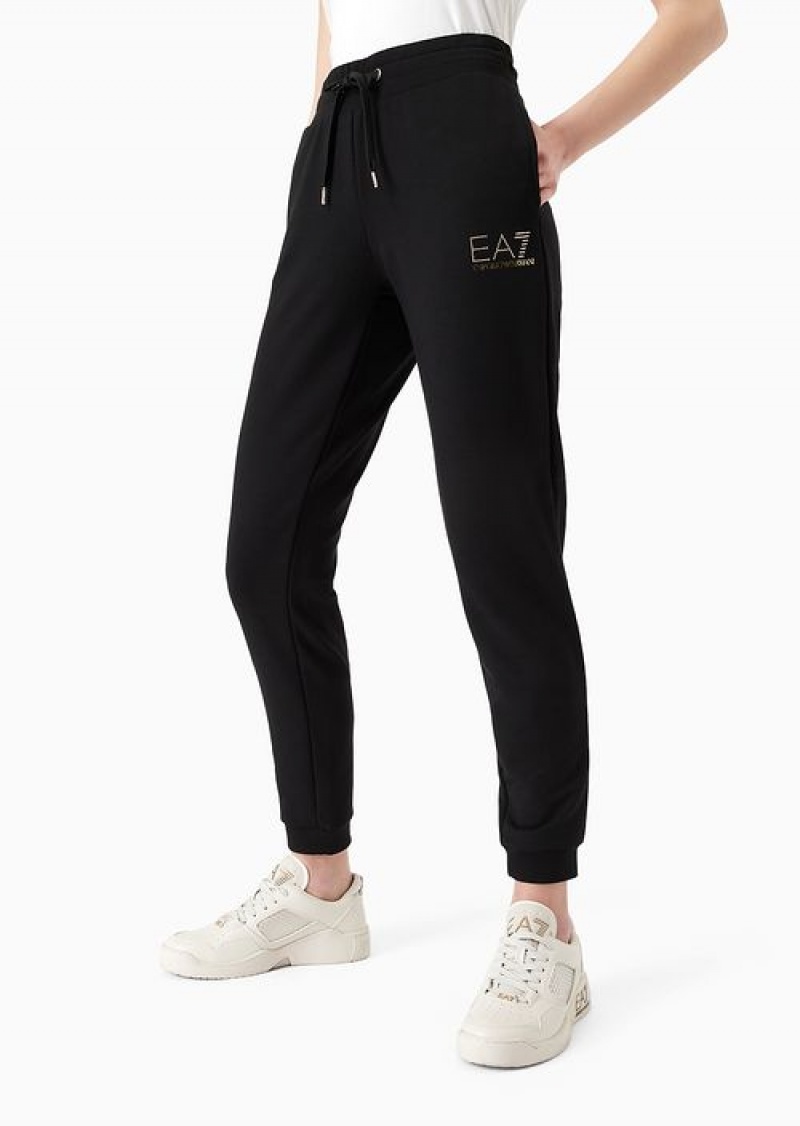 Black Emporio Armani Evolution Leggings | EA7-SN59556