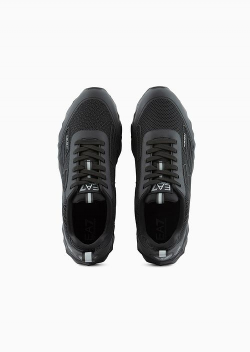 Black Emporio Armani Sneakers Ultimate C2 Kombat Winter | EA7-SN59742