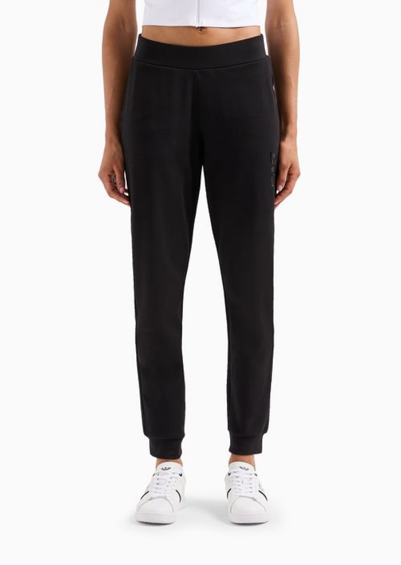 Black Emporio Armani Sweatpants | EA7-SN59574