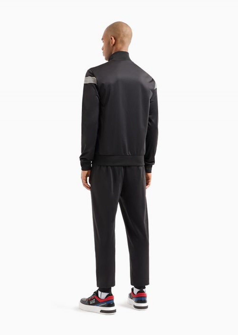 Black Emporio Armani Tracksuits | EA7-SN59916