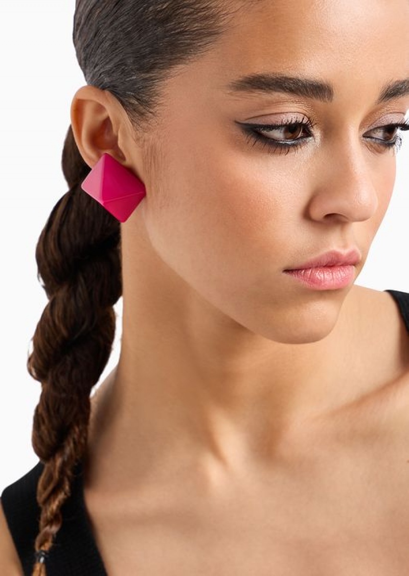 Fuchsia Emporio Armani Earrings | EA-SN57493