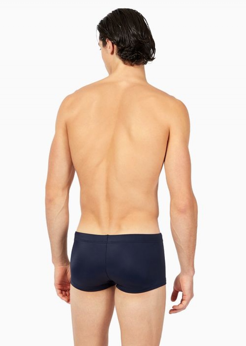 Navy Blue Emporio Armani Swim Briefs | EA7-SN59879