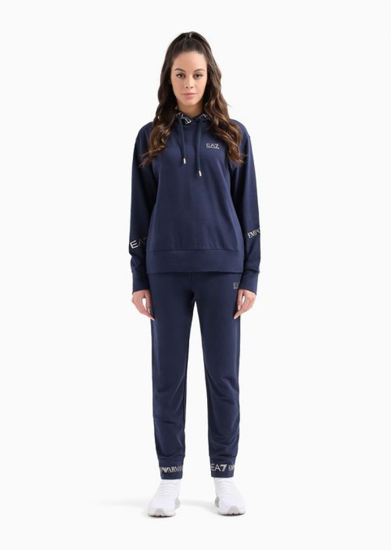 Navy Blue Emporio Armani Tracksuits | EA7-SN59629