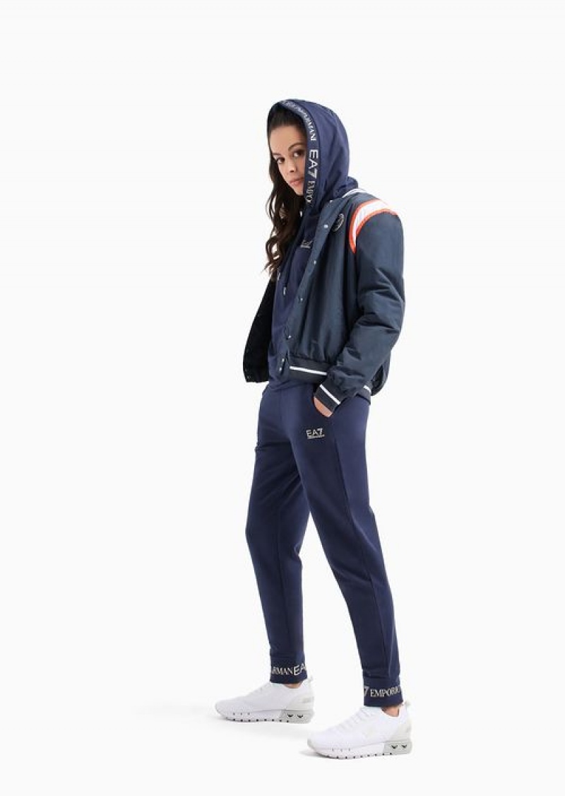 Navy Blue Emporio Armani Tracksuits | EA7-SN59629