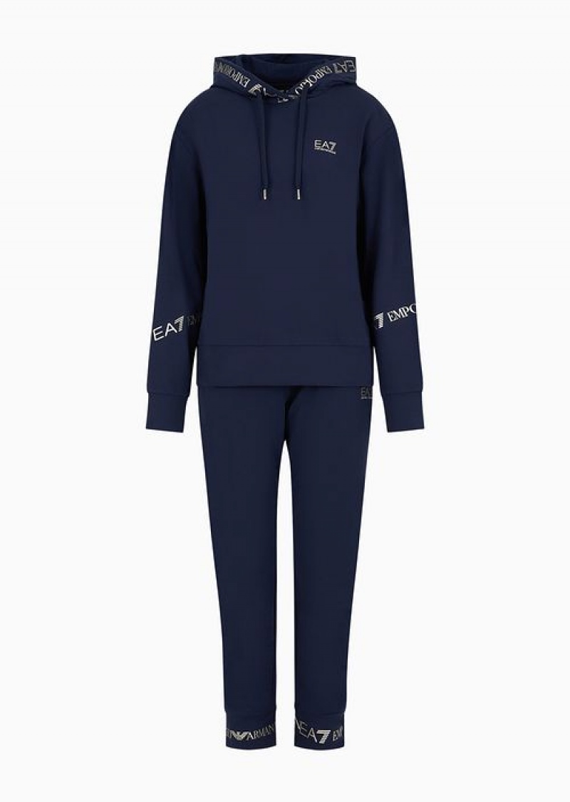 Navy Blue Emporio Armani Tracksuits | EA7-SN59629