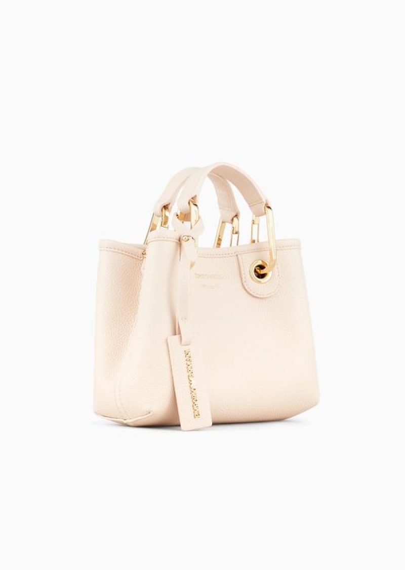 Nude Emporio Armani Deer-print Myea Mini Bag | EA-SN57287