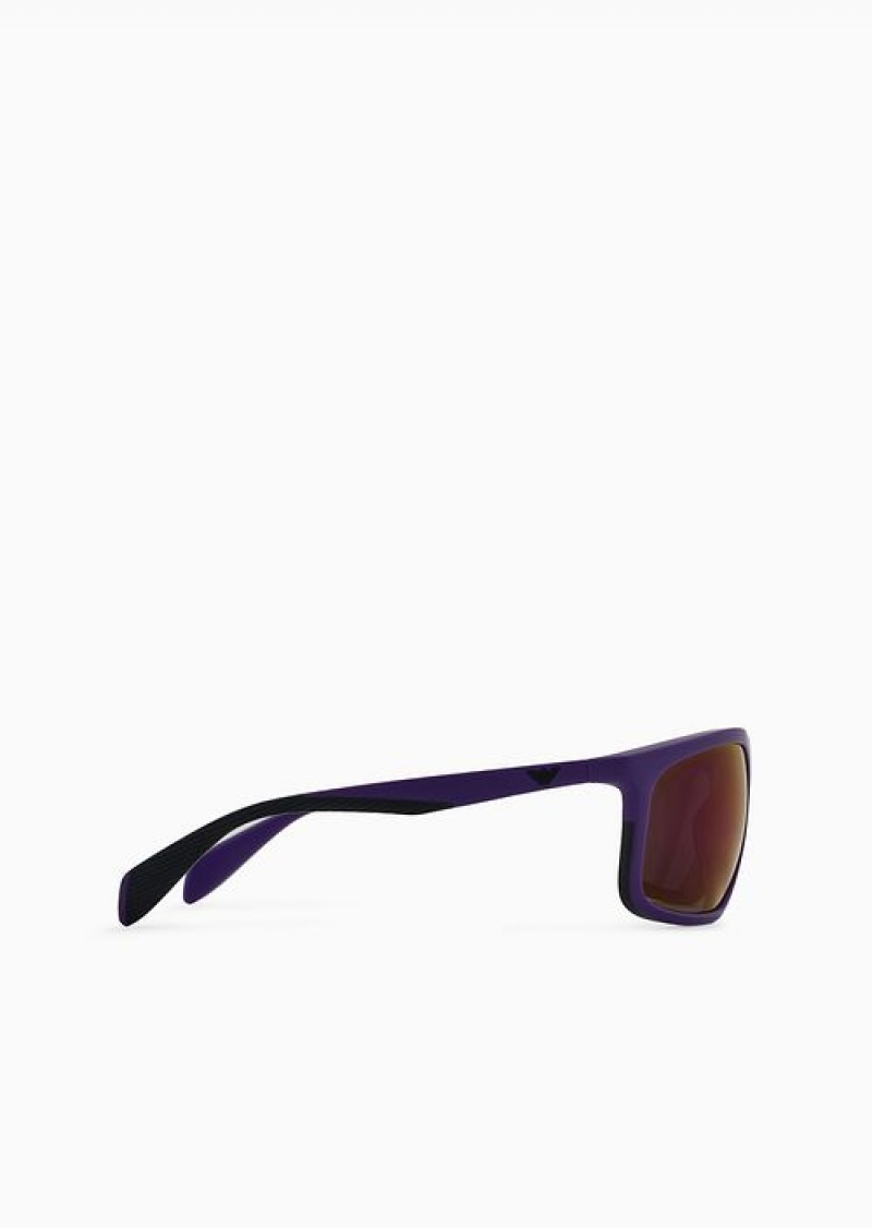 Pattern Emporio Armani Men’s Aviator Sunglasses | EA-SN59402