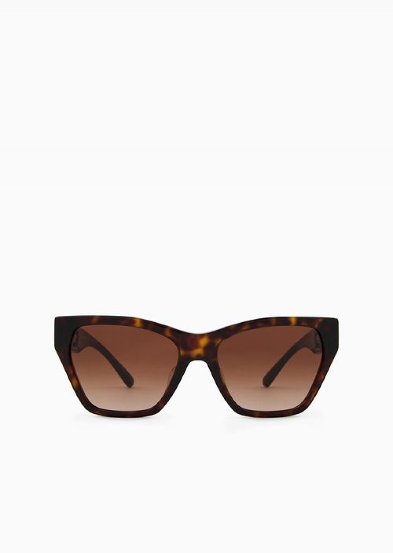 Pattern Emporio Armani Women’s Cat-eye Sunglasses | EA-SN57773