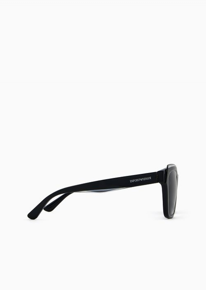 Pattern Emporio Armani Women’s Pillow Sunglasses | EA-SN57723