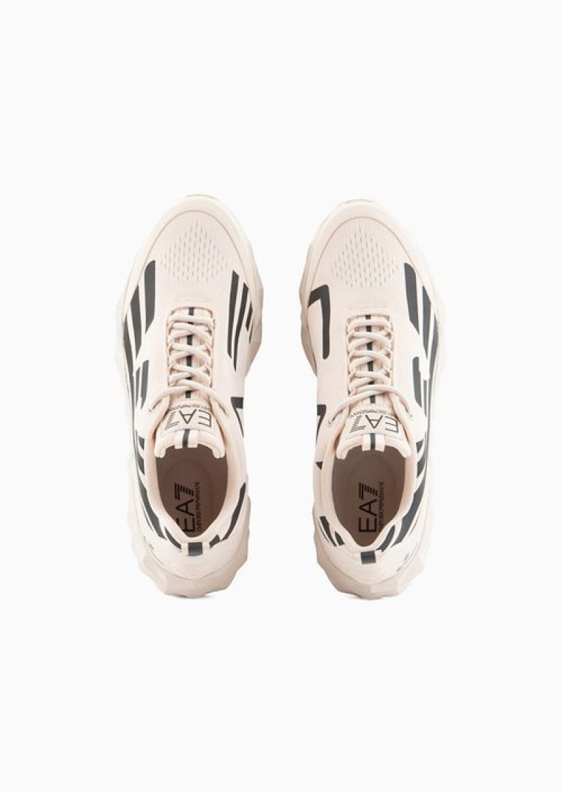 Pink Emporio Armani Ultimate C2 Kombat Sneakers | EA7-SN59775