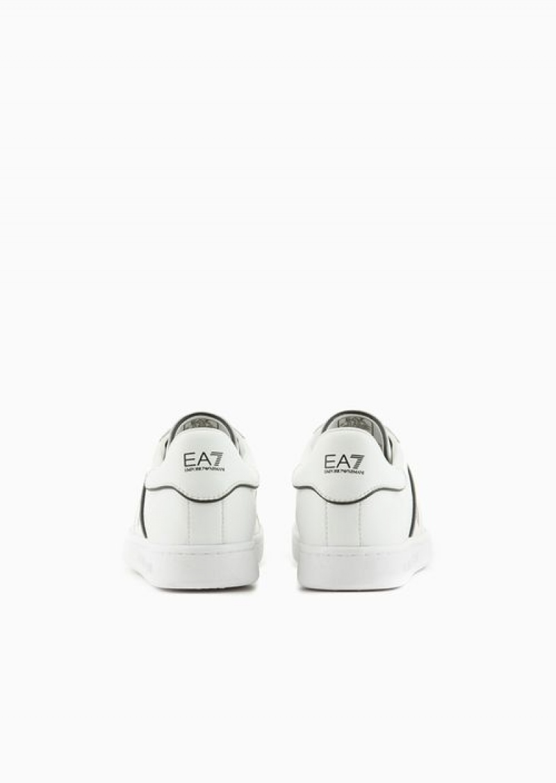 White Emporio Armani Ea7 Classic Sneakers | EA7-SN59744